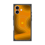 プレミアムスクエアケース with MagSafe［ CASEPLAY Winding Pattern - Orange ］