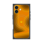 プレミアムスクエアケース with MagSafe［ CASEPLAY Winding Pattern - Orange ］