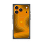 プレミアムスクエアケース with MagSafe［ CASEPLAY Winding Pattern - Orange ］