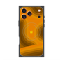 プレミアムスクエアケース with MagSafe［ CASEPLAY Winding Pattern - Orange ］