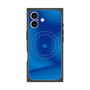 プレミアムスクエアケース with MagSafe［ CASEPLAY Winding Pattern - Blue ］