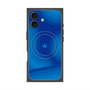 プレミアムスクエアケース with MagSafe［ CASEPLAY Winding Pattern - Blue ］
