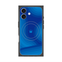 プレミアムスクエアケース with MagSafe［ CASEPLAY Winding Pattern - Blue ］