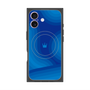 プレミアムスクエアケース with MagSafe［ CASEPLAY Winding Pattern - Blue ］