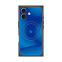 プレミアムスクエアケース with MagSafe［ CASEPLAY Winding Pattern - Blue ］