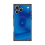 プレミアムスクエアケース with MagSafe［ CASEPLAY Winding Pattern - Blue ］