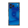 プレミアムスクエアケース with MagSafe［ CASEPLAY Winding Pattern - Blue ］