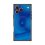 プレミアムスクエアケース with MagSafe［ CASEPLAY Winding Pattern - Blue ］
