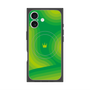 プレミアムスクエアケース with MagSafe［ CASEPLAY Winding Pattern - Green ］