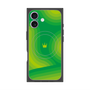 プレミアムスクエアケース with MagSafe［ CASEPLAY Winding Pattern - Green ］