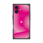 プレミアムスクエアケース with MagSafe［ CASEPLAY Winding Pattern - Pink ］
