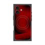 プレミアムスクエアケース with MagSafe［ CASEPLAY Winding Pattern - Red ］