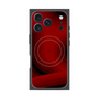 プレミアムスクエアケース with MagSafe［ CASEPLAY Winding Pattern - Red ］