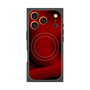 プレミアムスクエアケース with MagSafe［ CASEPLAY Winding Pattern - Red ］