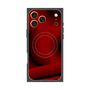 プレミアムスクエアケース with MagSafe［ CASEPLAY Winding Pattern - Red ］