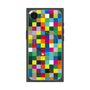 プレミアムスクエアケース with MagSafe［ CASEPLAY Rainbow Check ］
