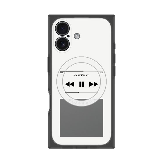 プレミアムスクエアケース with MagSafe［ Music Player ］