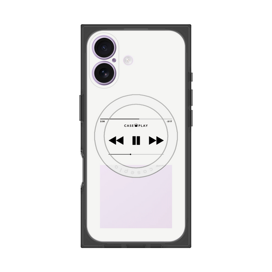 プレミアムスクエアケース with MagSafe［ Music Player ］