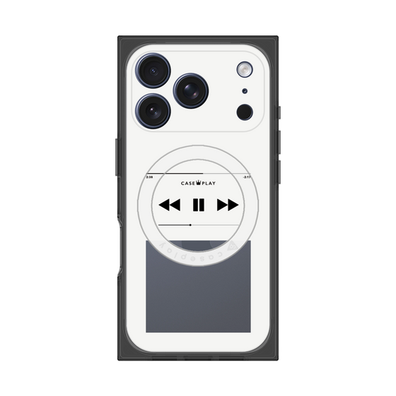 プレミアムスクエアケース with MagSafe［ Music Player ］