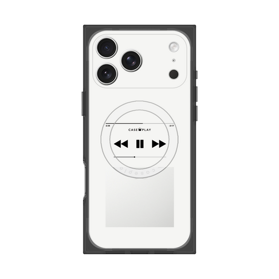 プレミアムスクエアケース with MagSafe［ Music Player ］