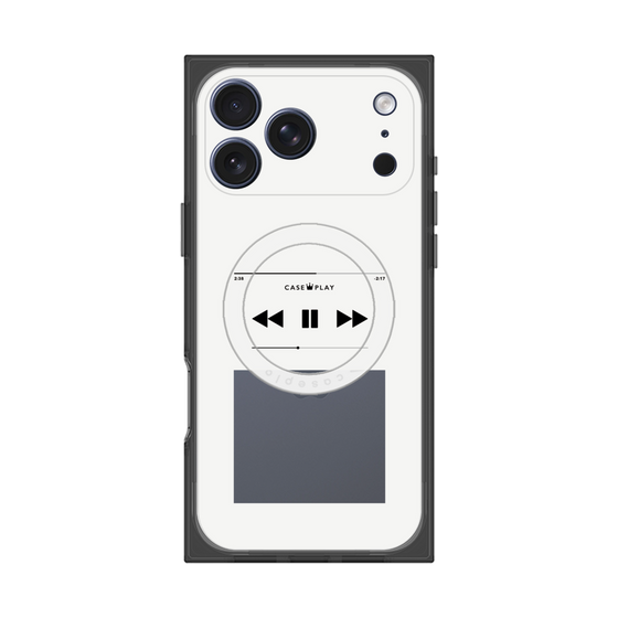 プレミアムスクエアケース with MagSafe［ Music Player ］
