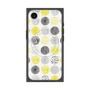 プレミアムスクエアケース with MagSafe［ Nordic Circle - Yellow ］