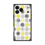 プレミアムスクエアケース with MagSafe［ Nordic Circle - Yellow ］
