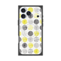 プレミアムスクエアケース with MagSafe［ Nordic Circle - Yellow ］