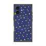 プレミアムスクエアケース with MagSafe［ Drawing Dot - Navy ］