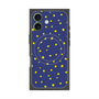 プレミアムスクエアケース with MagSafe［ Drawing Dot - Navy ］