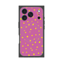 プレミアムスクエアケース with MagSafe［ Drawing Dot - Pink ］