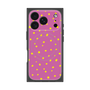 プレミアムスクエアケース with MagSafe［ Drawing Dot - Pink ］