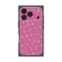 プレミアムスクエアケース with MagSafe［ Drawing Dot - Pink ］