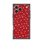 プレミアムスクエアケース with MagSafe［ Drawing Dot - Red ］
