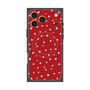 プレミアムスクエアケース with MagSafe［ Drawing Dot - Red ］