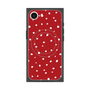 プレミアムスクエアケース with MagSafe［ Drawing Dot - Red ］