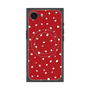 プレミアムスクエアケース with MagSafe［ Drawing Dot - Red ］