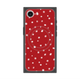 プレミアムスクエアケース with MagSafe［ Drawing Dot - Red ］