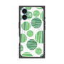 プレミアムスクエアケース with MagSafe［ Nordic Dot - Green ］