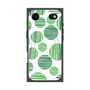 プレミアムスクエアケース with MagSafe［ Nordic Dot - Green ］