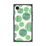 プレミアムスクエアケース with MagSafe［ Nordic Dot - Green ］