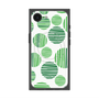 プレミアムスクエアケース with MagSafe［ Nordic Dot - Green ］