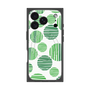 プレミアムスクエアケース with MagSafe［ Nordic Dot - Green ］