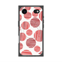プレミアムスクエアケース with MagSafe［ Nordic Dot - Red ］