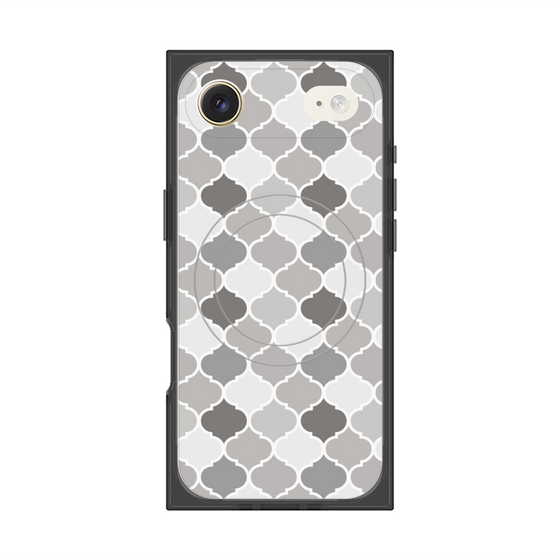 プレミアムスクエアケース with MagSafe［ Moroccan1 color - Gray ］