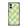 プレミアムスクエアケース with MagSafe［ Moroccan1 color - Green ］