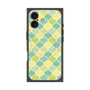 プレミアムスクエアケース with MagSafe［ Moroccan1 color - Green ］