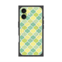 プレミアムスクエアケース with MagSafe［ Moroccan1 color - Green ］