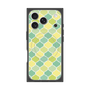 プレミアムスクエアケース with MagSafe［ Moroccan1 color - Green ］