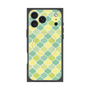 プレミアムスクエアケース with MagSafe［ Moroccan1 color - Green ］